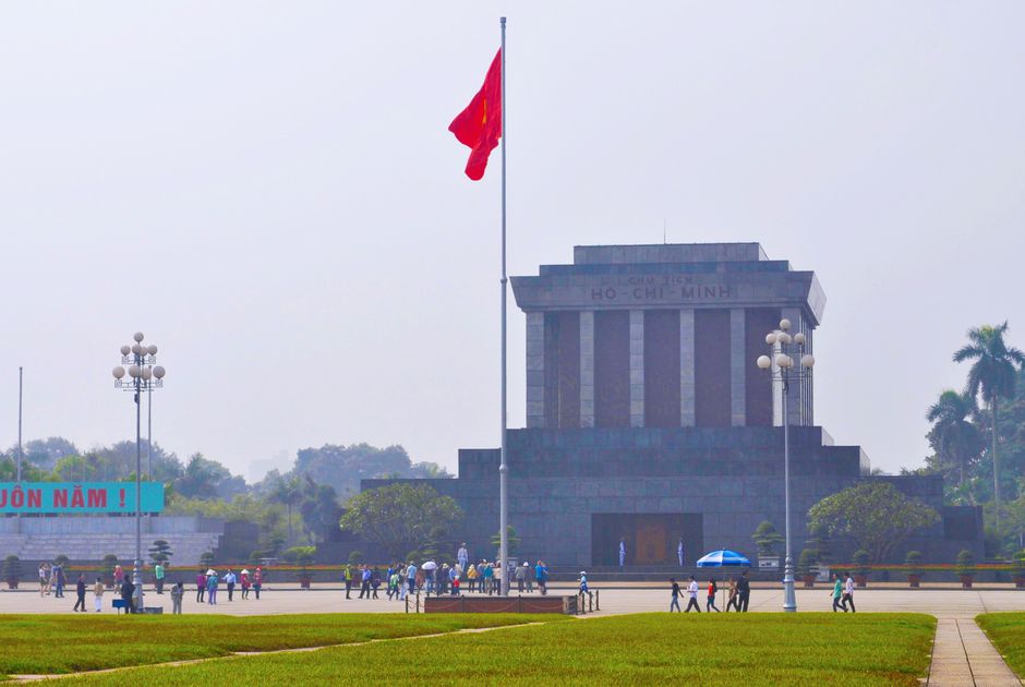 Ho Chi Minh Mausoleum at Ba Dinh Square