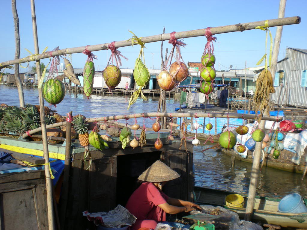 Vietnam Mekong Delta - Cai Be Floating Market