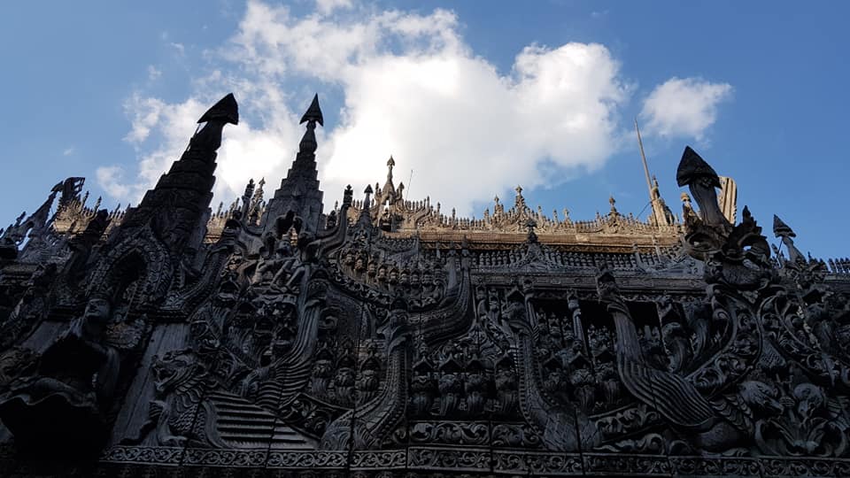 10 places to visit in Mandalay - Shwenandaw Monastery
