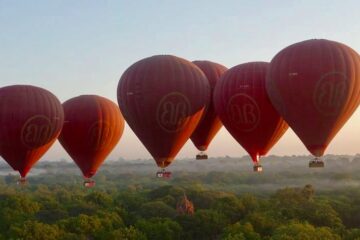 Thing to see in Bagan -Balloon Festival