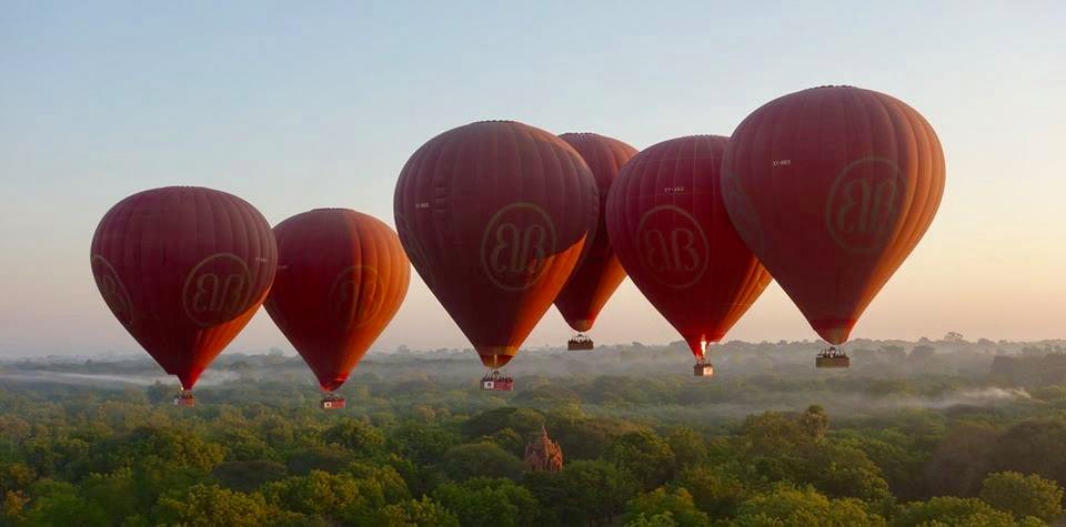 Thing to see in Bagan -Balloon Festival