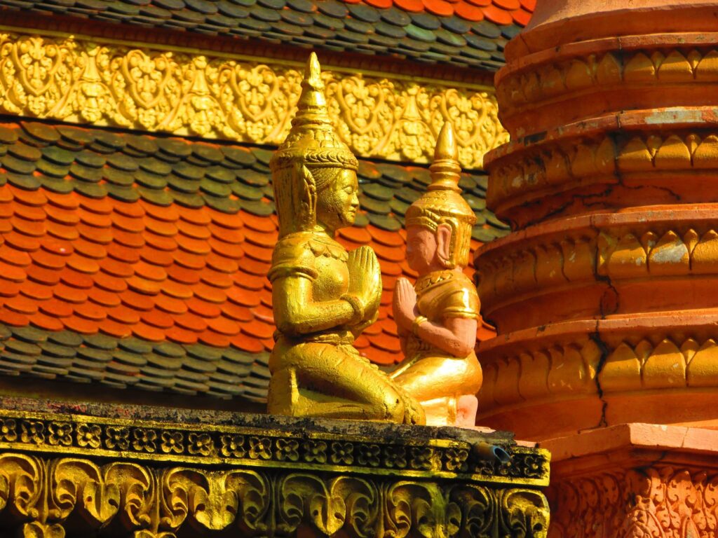 Cambodia Kratie - Krong Kracheh Pagoda