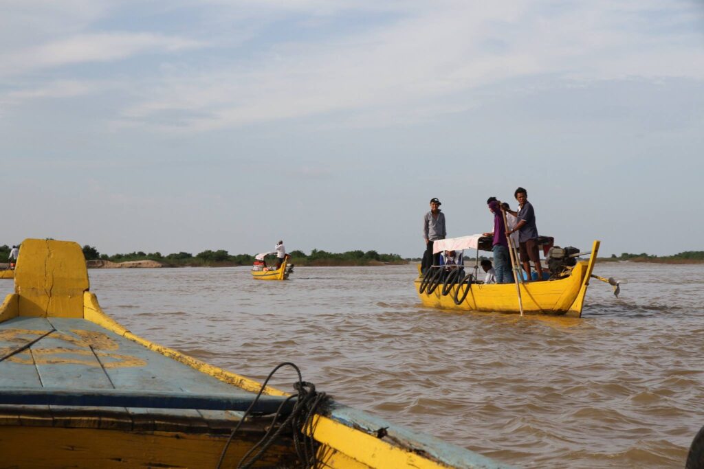 Cambodia Kratie - Mekong Boat Trip