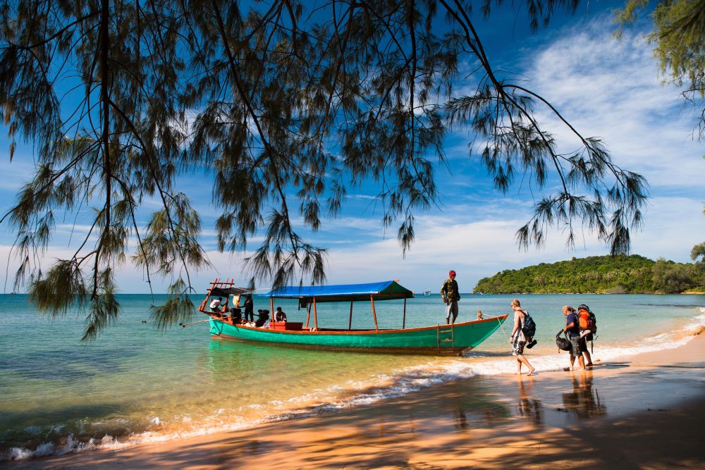 Sihanoukville Cambodia - Boat trip to islands