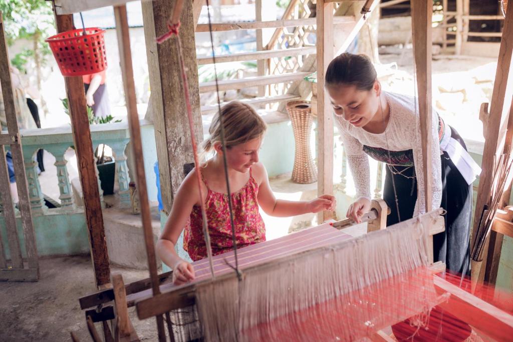 Mai Chau, Vietnam - Traditional Thais Handicrafts