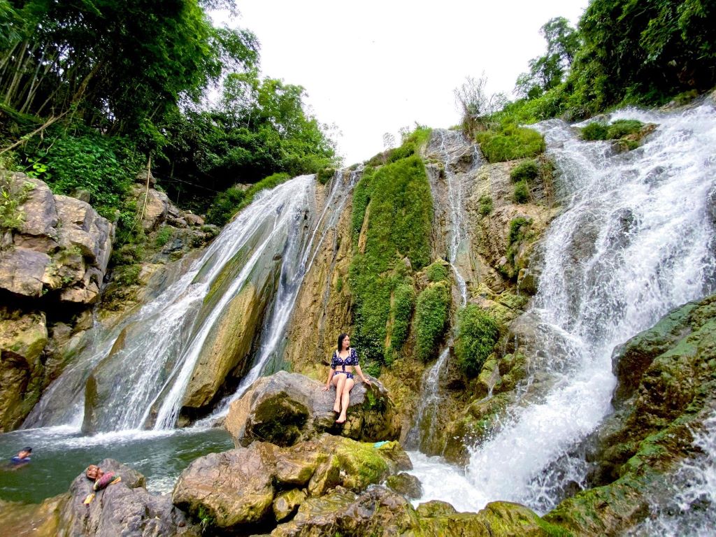 Mai Chau, Vietnam - Go Lao Waterfall