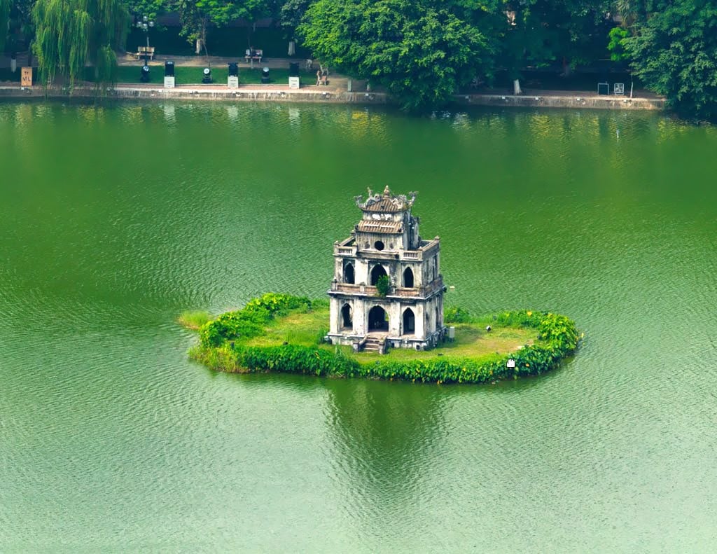 Sword Lake or Hoan Kiem Lake - The heart of Hanoi Capital