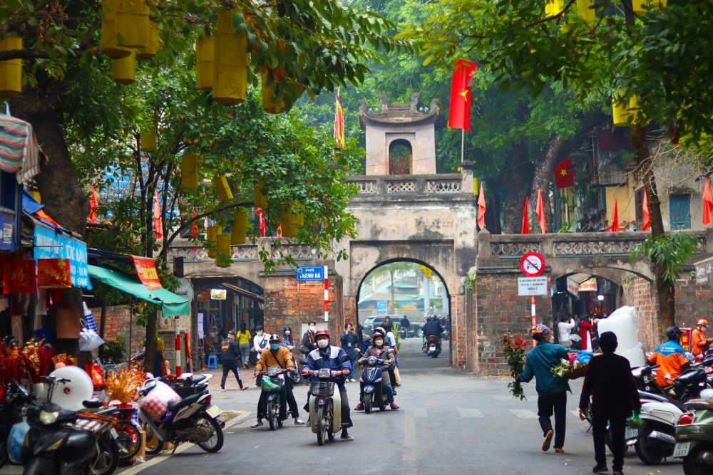 O Quan Chuong Gate - Historic heritage of Hanoi City