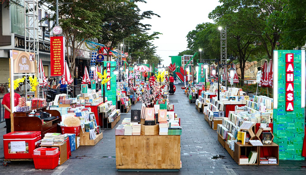 Lunar New Year Book Street Festival in Saigon