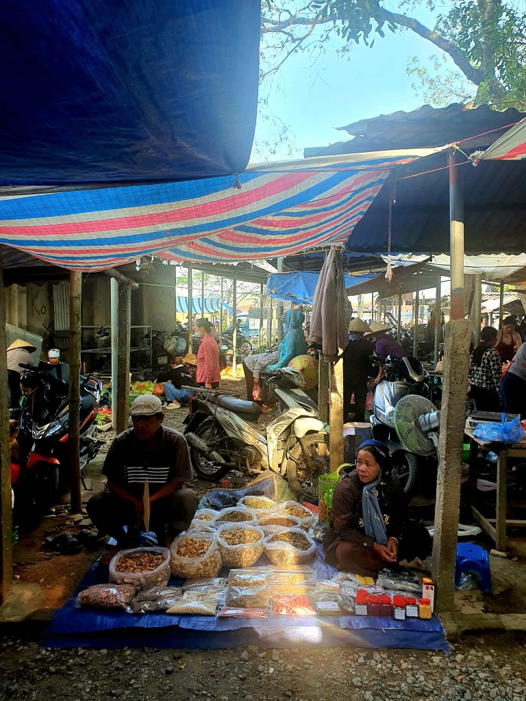 Nua Market in the Suburbs of Hanoi, Vietnam