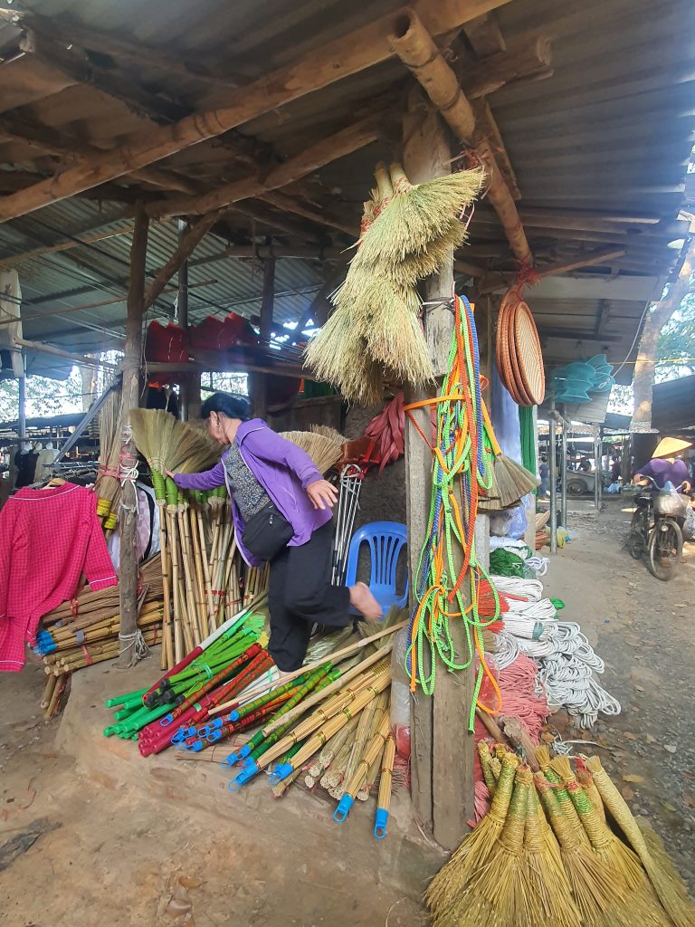 Nua Market in the Suburbs of Hanoi: A Traditional Northern Delta Marketplace of Vietnam