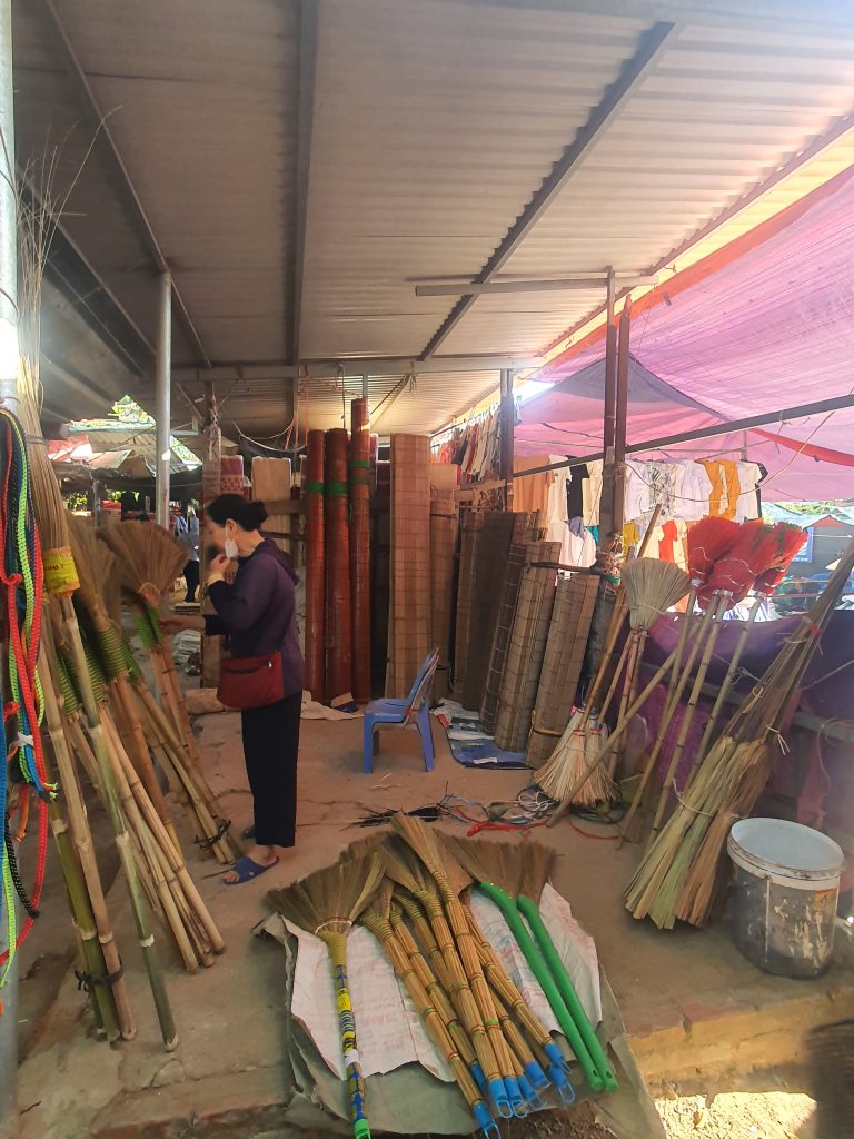 Nua Market in the Suburbs of Hanoi: A Traditional Northern Delta Marketplace of Vietnam