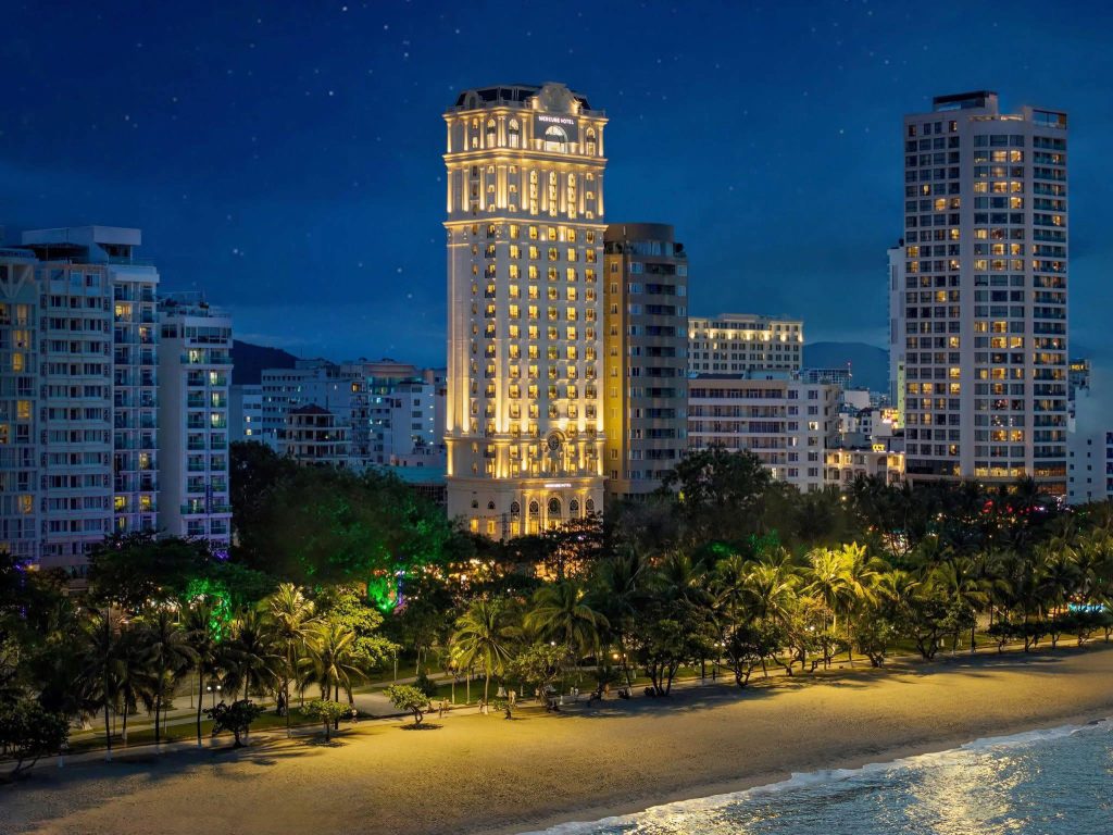 Nha Trang Vietnam - Hotels in front of the beach