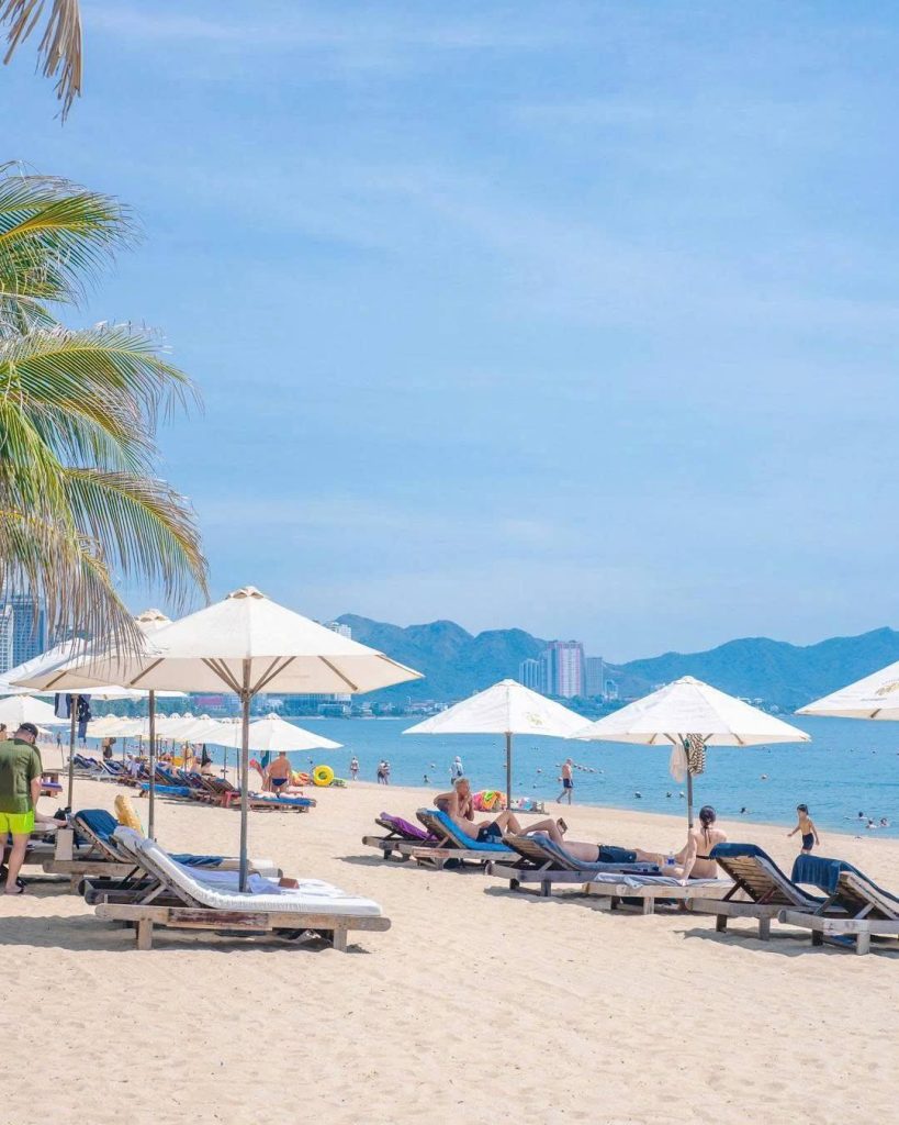 Nha Trang Vietnam - Relax on Nha Trang Beach