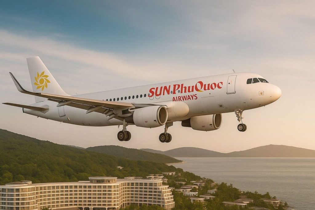 Sun Phu Quoc Airways - Charter Flight for Vietnam Luxury Travel