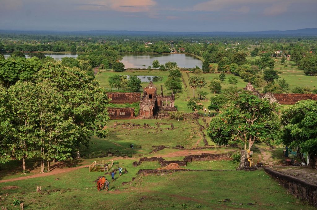 Wat Phou temple in Champasak