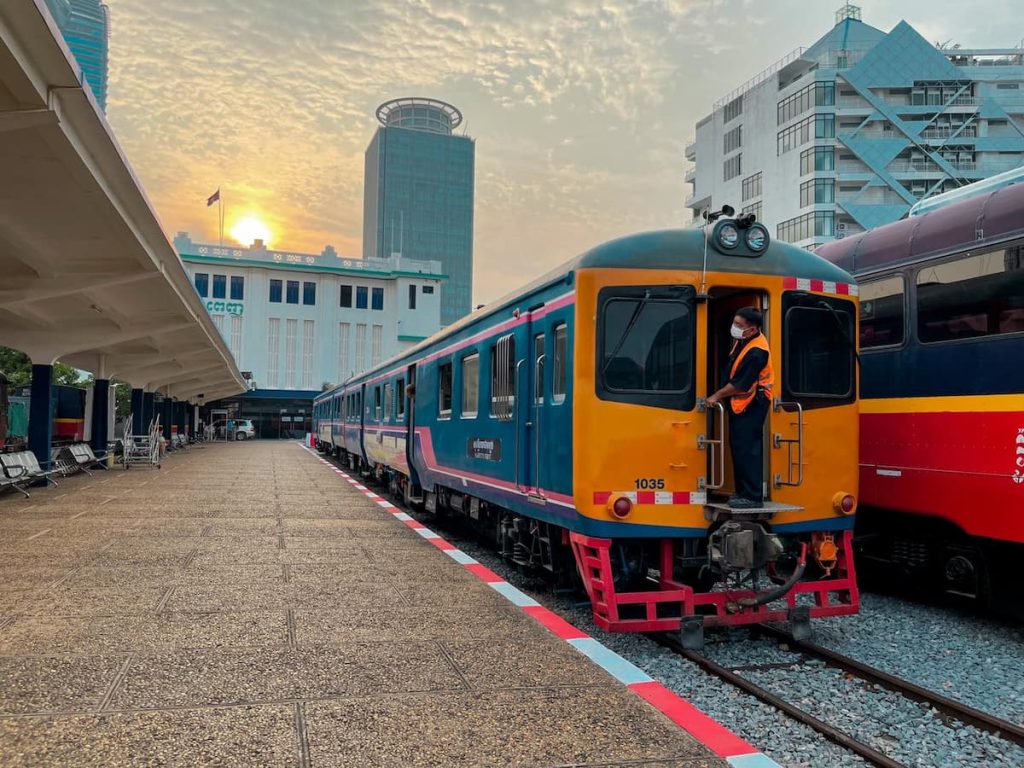 How to get around Cambodia - Train