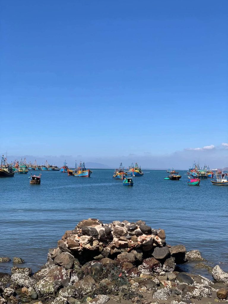 Mui Ne Beach Travel Guide - Fishing Boats and Sea