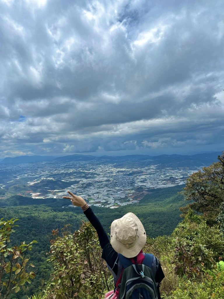 View from Langbiang Peak