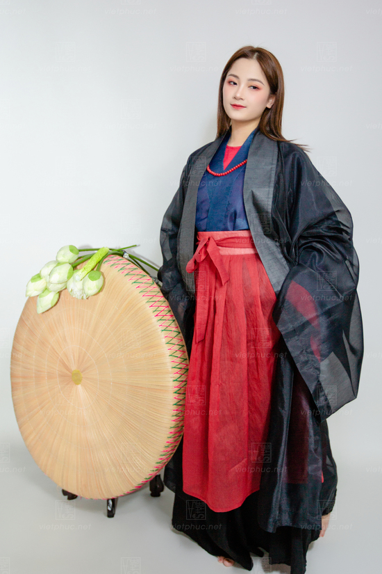 Traditional Vietnamese costumes - Colorful Giao Linh cloth